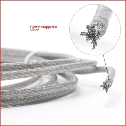 304 Stainless Steel Invisible Anti-theft Protecting Wire Net Steel Wire Coated Rope Steel