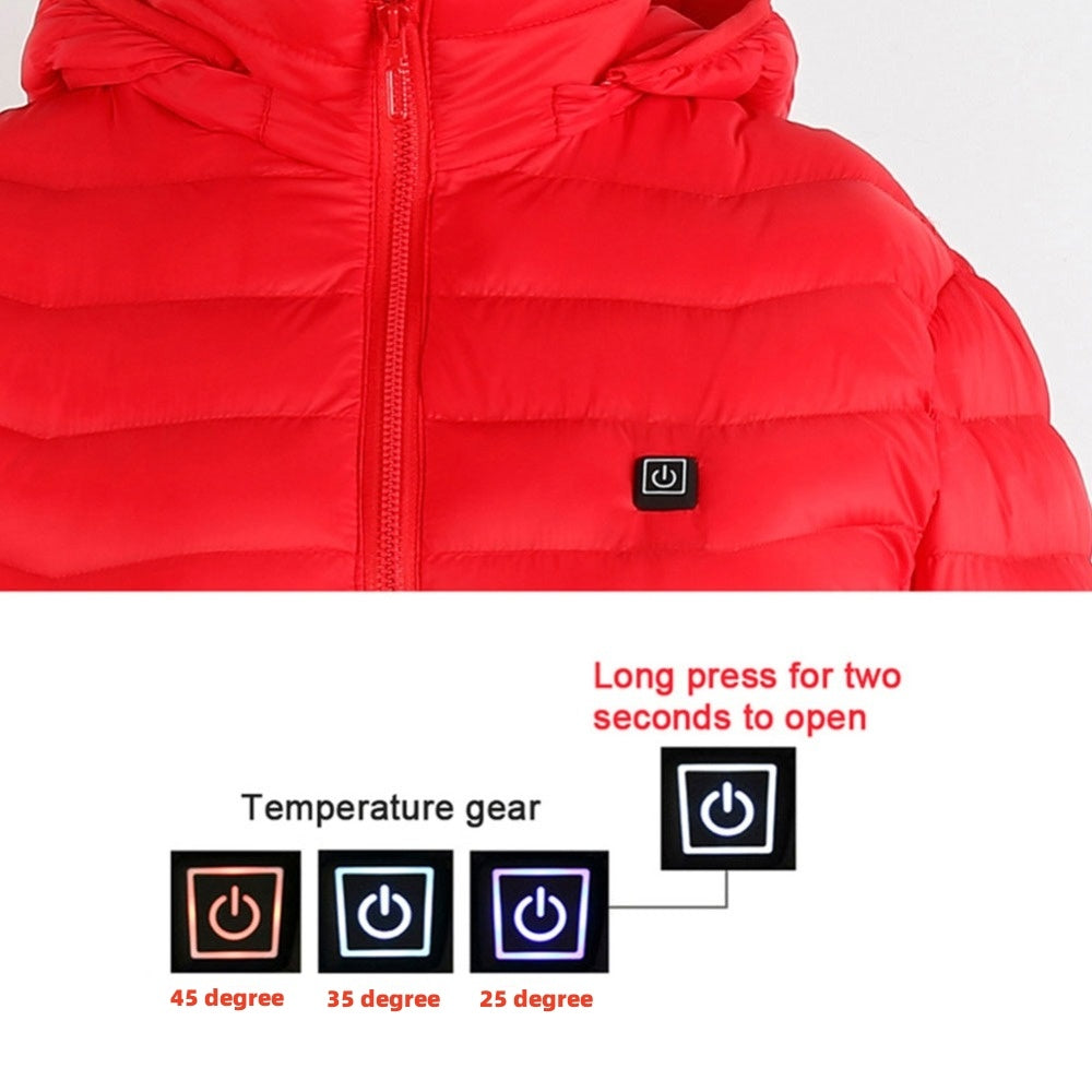 USB Heated Jacket Thermal Vest for Men Winter