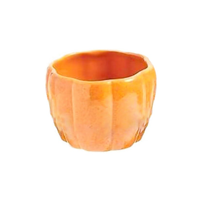 Halloween Broom Pumpkin Snack Bowl Rack Decor