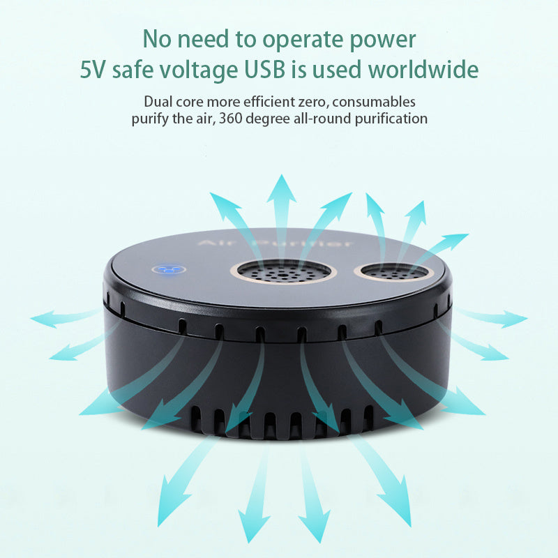 Solar Air Purifier Portable Sterilizer Deodorizer
