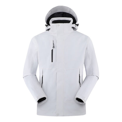 Full Heat Seal Shell Jacket Three-in-one Windproof Outdoor