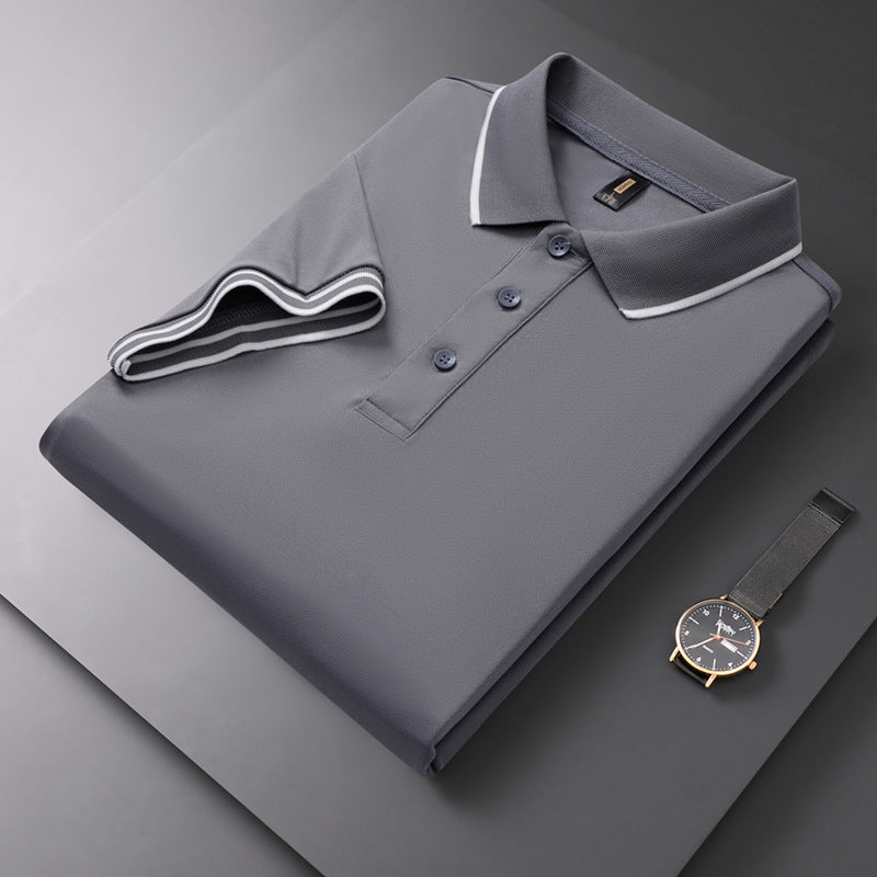Men's Polo Shirt Summer Short Sleeve