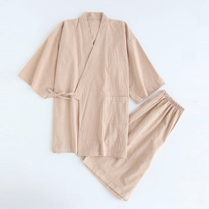 Japanese Men's Kimono Pajamas Shorts