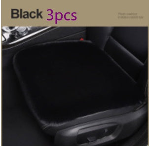 Car Seat Winter Plush Single Seat Square Cushion