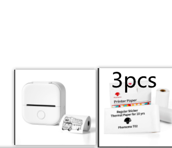 Mini Portable Thermal Label Printer - Ideal for Students and Price Tags