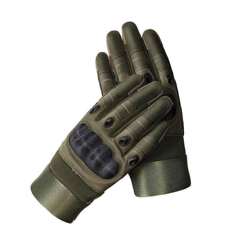 Carbon Fiber Shell Cut-resistant Tactical Training Gloves