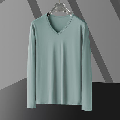 Men's Long Sleeve Tight-Fit Shirt