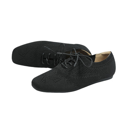 Deep Mouth Brogue Lace-up Leisure Shoes