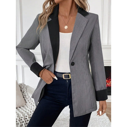 Autumn And Winter Elegant Small Suit Coat Top