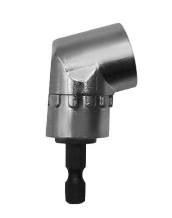 Mini Electric Screwdriver Set with Flexible Shaft 105 Degree Adapter