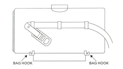 Car Back Seat Folding Table