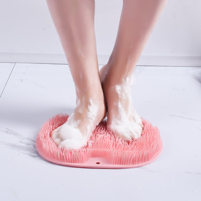 Massage Bath Brush Silicone Foot Rub Pad