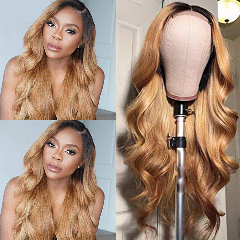 Long Curly European American Women's Wigs