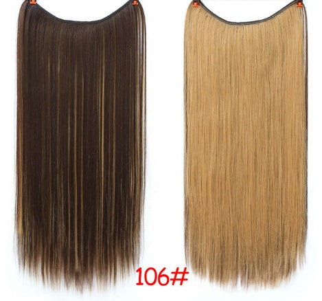 24" Invisible Wire Synthetic Hair Extensions