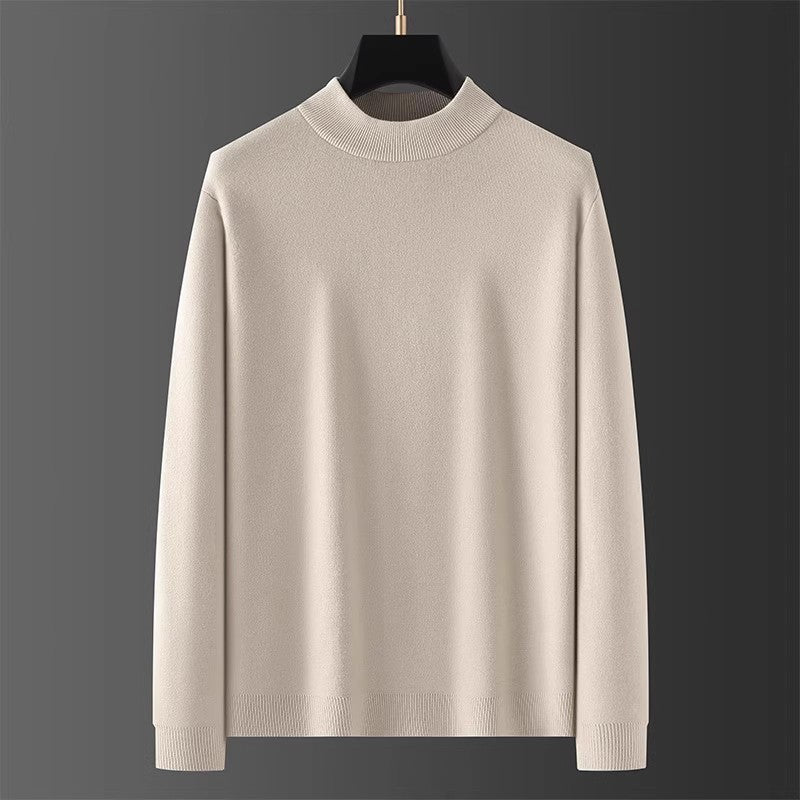 Men's Half High Neck Slim Fit Sweater
