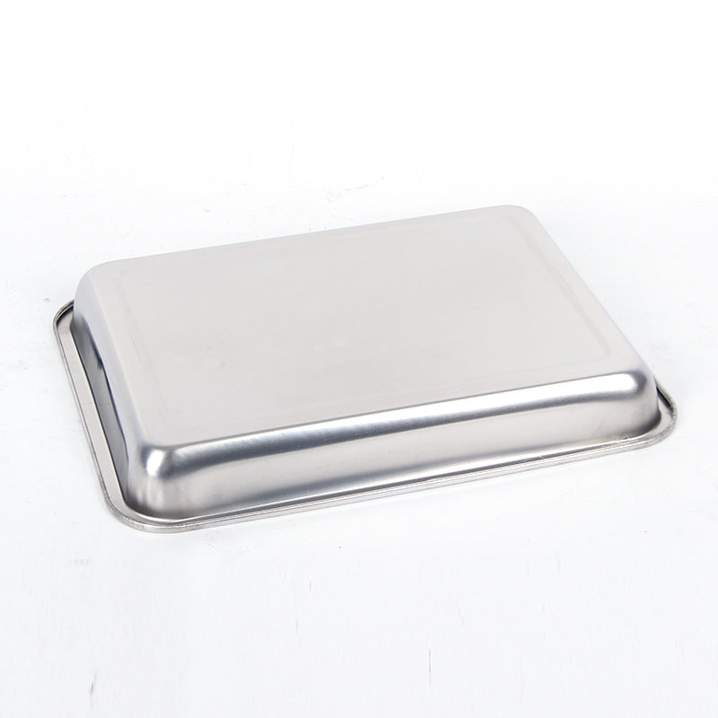 Stainless Steel Storage Trays Rectangular BBQ Pans