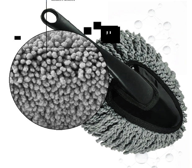 DETACHABLE MINI SOFT CAR CLEANING SUPPLIES MICROFIBER DUSTER INTERIOR CLEANER