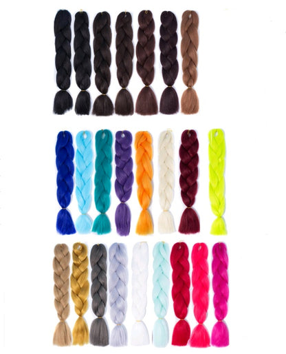 African Black Dirty Scorpion Braid Wig