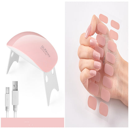 Nailart Sticker Pure Solid Color Self Adhesive