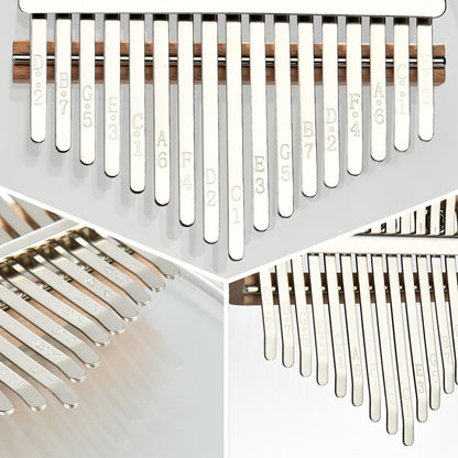 Acrylic Crystal 17-tone Kalimba Thumb Piano