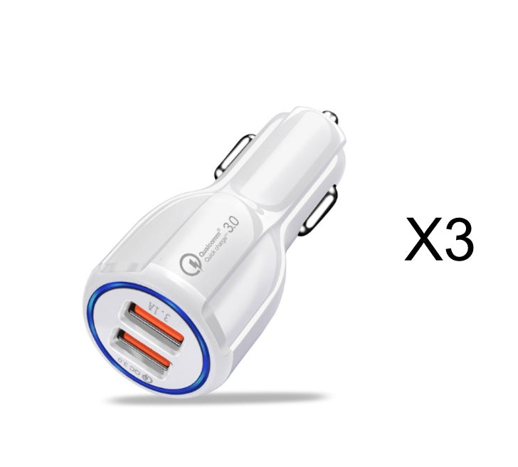 Quick Charge 3.0 Dual USB Car Charger