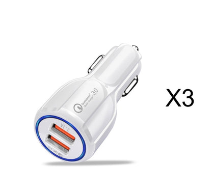 Quick Charge 3.0 Dual USB Car Charger