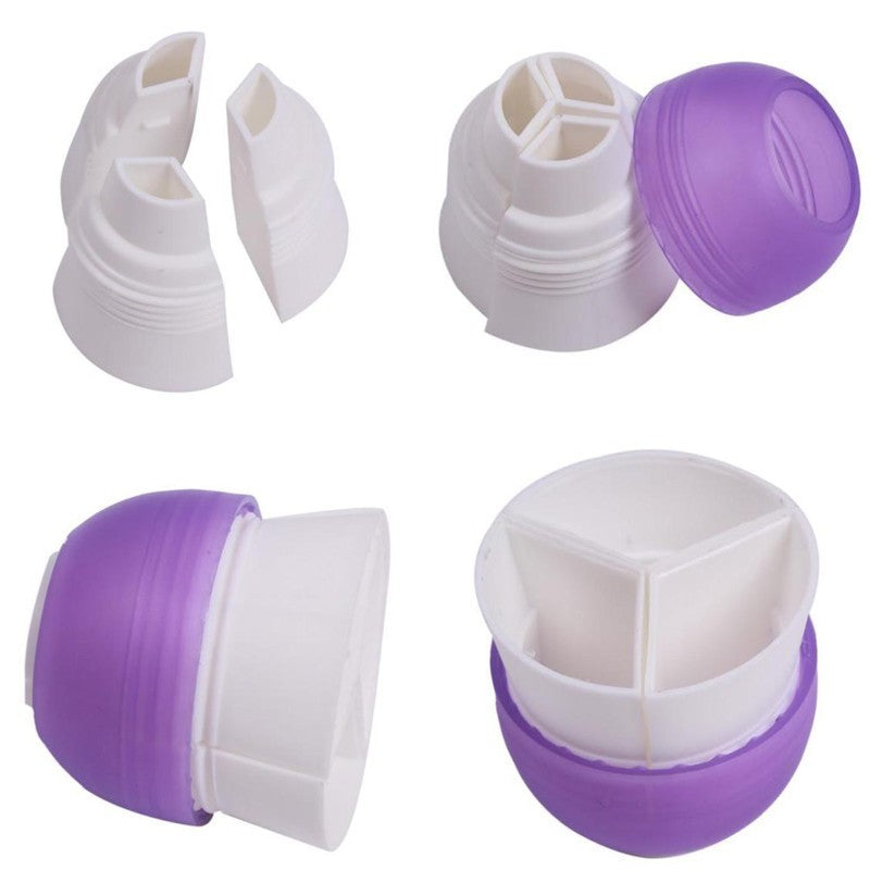 3-Color Cake Decorating Pastry Bag Nozzle Converter