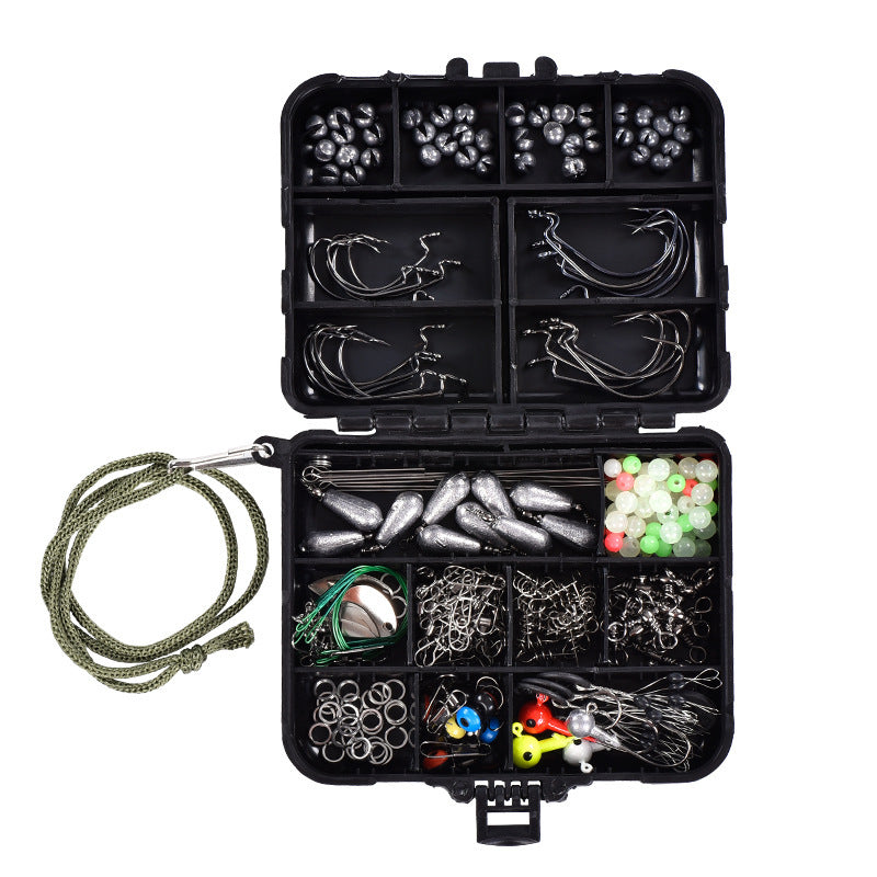 246-Piece Sea Fishing Accessories Set with Storage Box