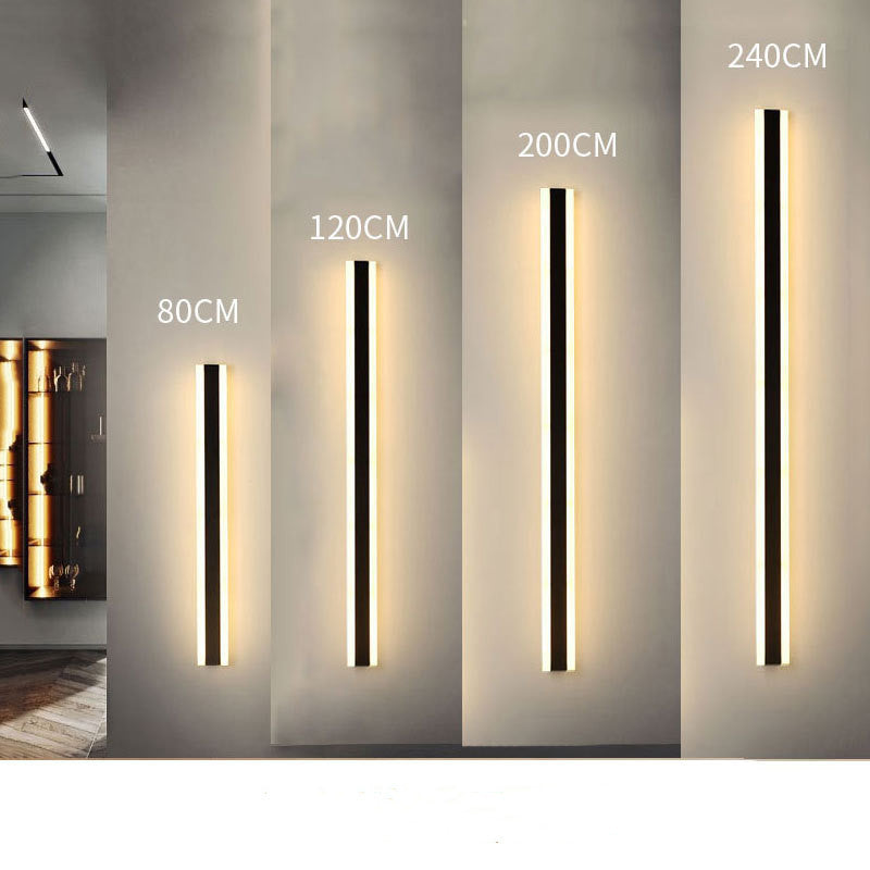مصباح حائط LED طويل بتصميم بسيط