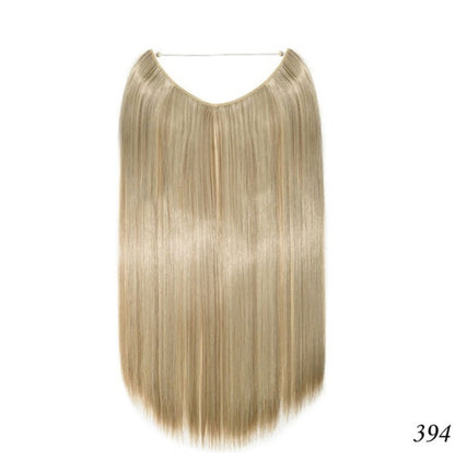 S-noilite 20" Invisible Wire Hair Extensions