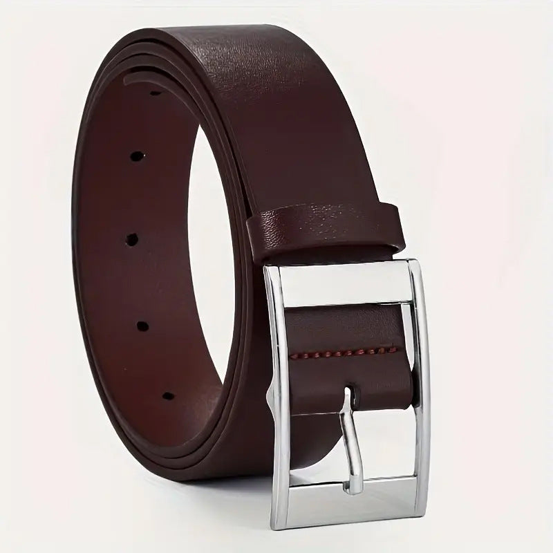 All-matching Pin Buckle Microfiber Belt