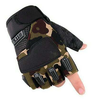 Four Seasons Non-slip Half-finger Riding Gloves Men