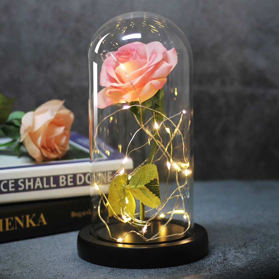 Enchanted Forever Rose LED Christmas Decor