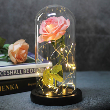 Enchanted Forever Rose LED Christmas Decor