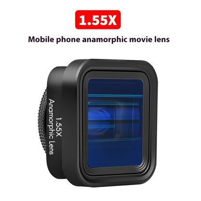 Mobile Phone Movie Lens Screen Distortion 1.33x Widescreen Movie Video Lens