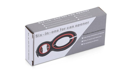 Multifunctional 6-in-1 Bottle and Can Opener