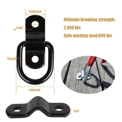 Truck Galvanized Pull Ring Floor Hook
