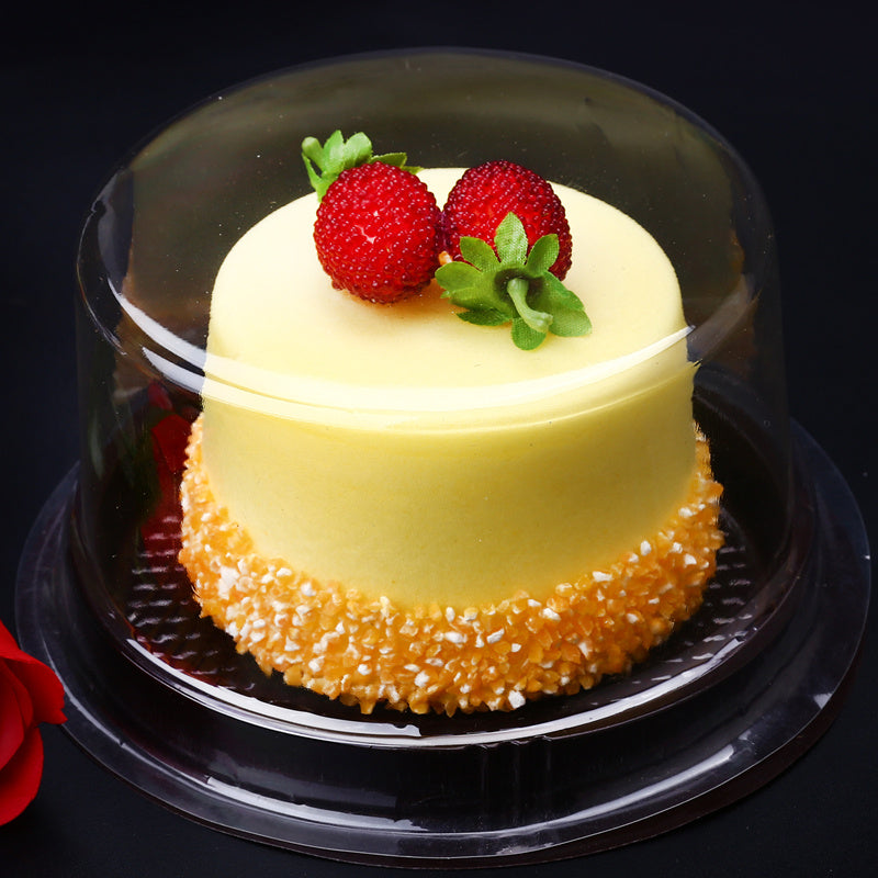Transparent Round Cake Packaging Box
