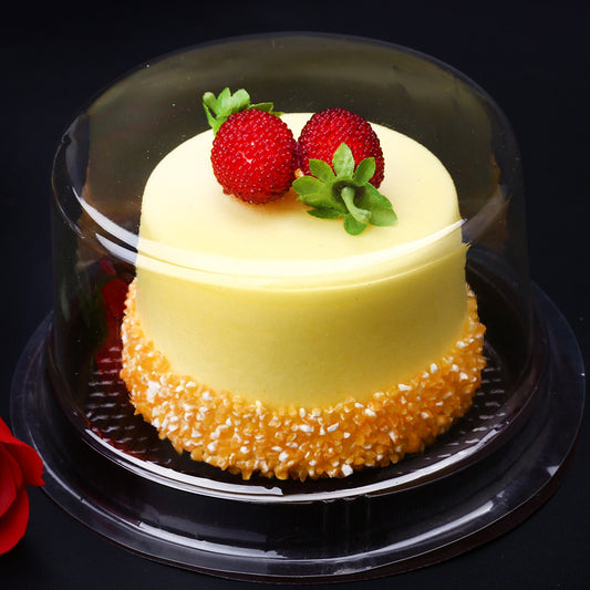 Transparent Round Cake Packaging Box