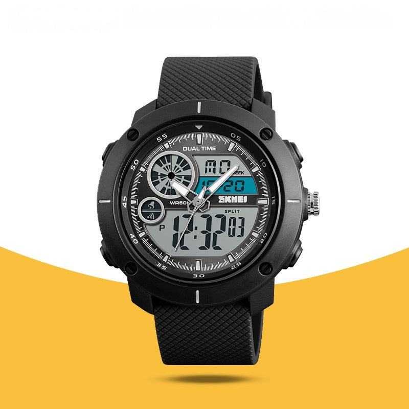 Waterproof Double Display Sports Watch