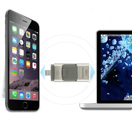 3-in-1 OTG USB Flash Drive for Computer and Mobile Phone