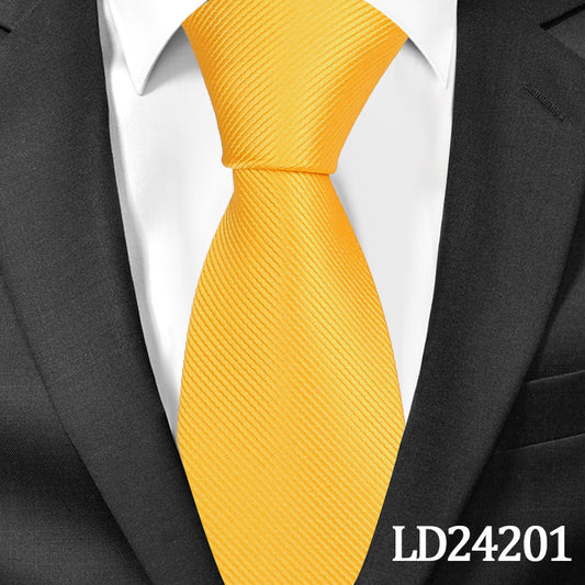 instripe Classic Polyester Tie Set, 6cm Necktie