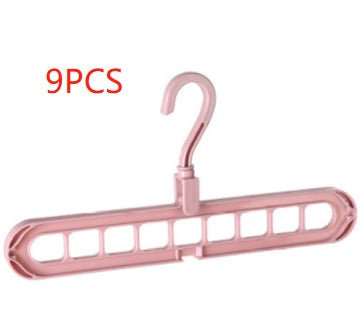 9-hole Space Saving Clothes Hanger Organizer