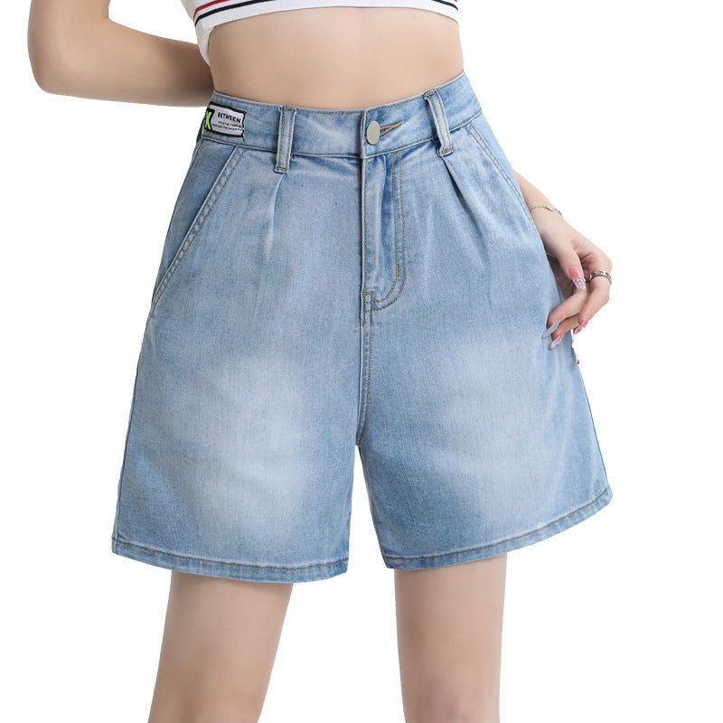 Summer Ultra-thin Tencel Lyocell Denim Shorts