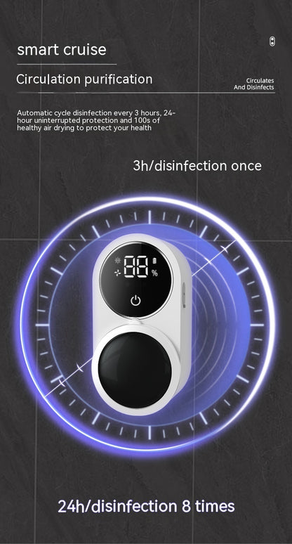 Portable UV Toothbrush Sanitizer