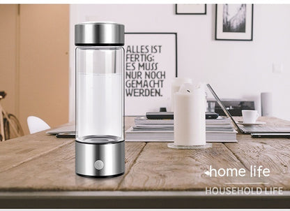 Portable Hydrogen Water Bottle Rechargeable Generator