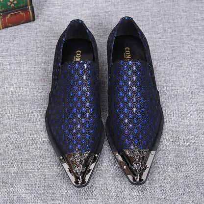 Trendy Brogue Men's Leather Shoes