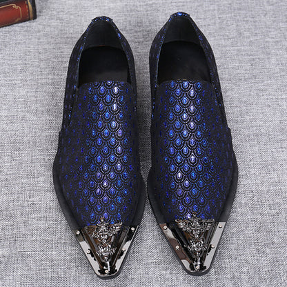 Trendy Brogue Men's Leather Shoes