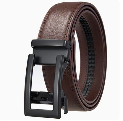 Antique Cowhide Men's Leather Casual Business Belt