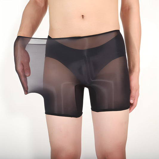Men's Ultra Thin Shiny Boxers